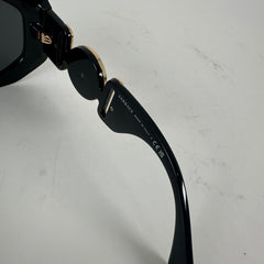 Versace Black Goggle Sunglasses