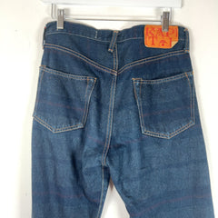 Kapital Plaid Slub Denim Jeans