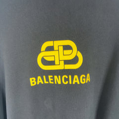 Balenciaga 'Double B' Graphic Logo Hoodie