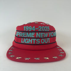Supreme 'Lights Out' Star Studded Hat