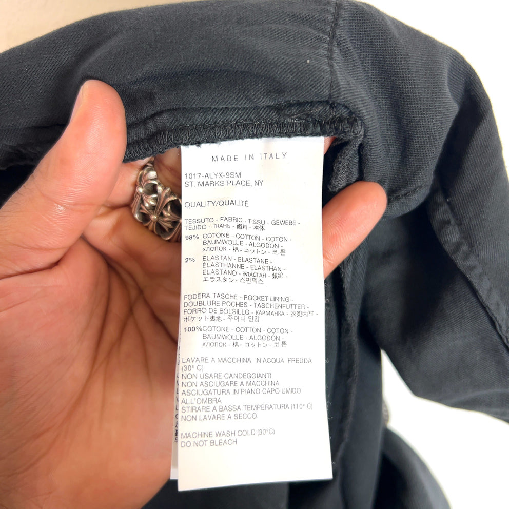 1017 ALYX 9SM Treated Monochrome Jeans