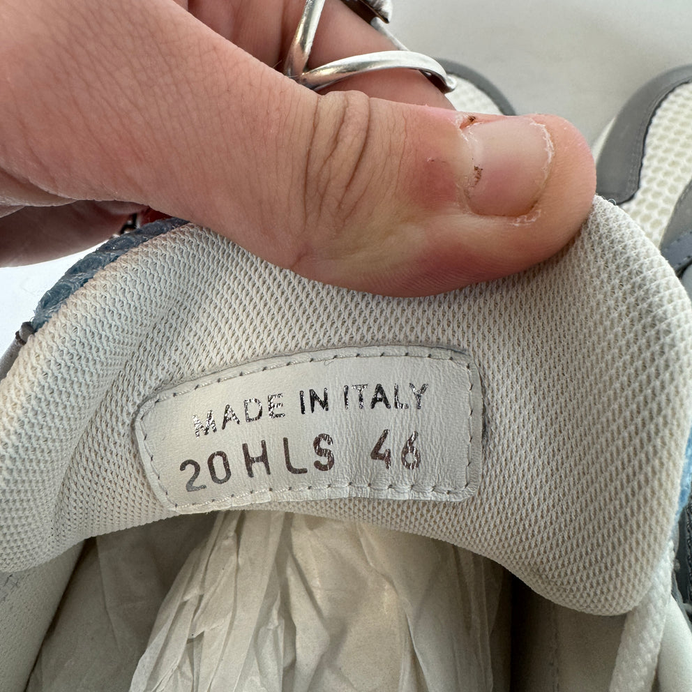 Dior B22 White/Blue Sneaker Size 46