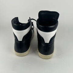 Saint Laurent B&W Court Classic High-Top Size 16
