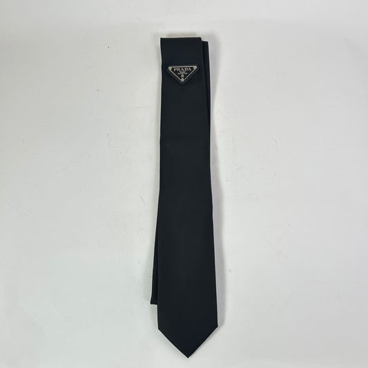 Prada Re-Nylon Garbadine Tie