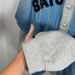 Satoshi Nakamoto Knapp Ranch Jean Hybrid Baseball Hoodie Jacket