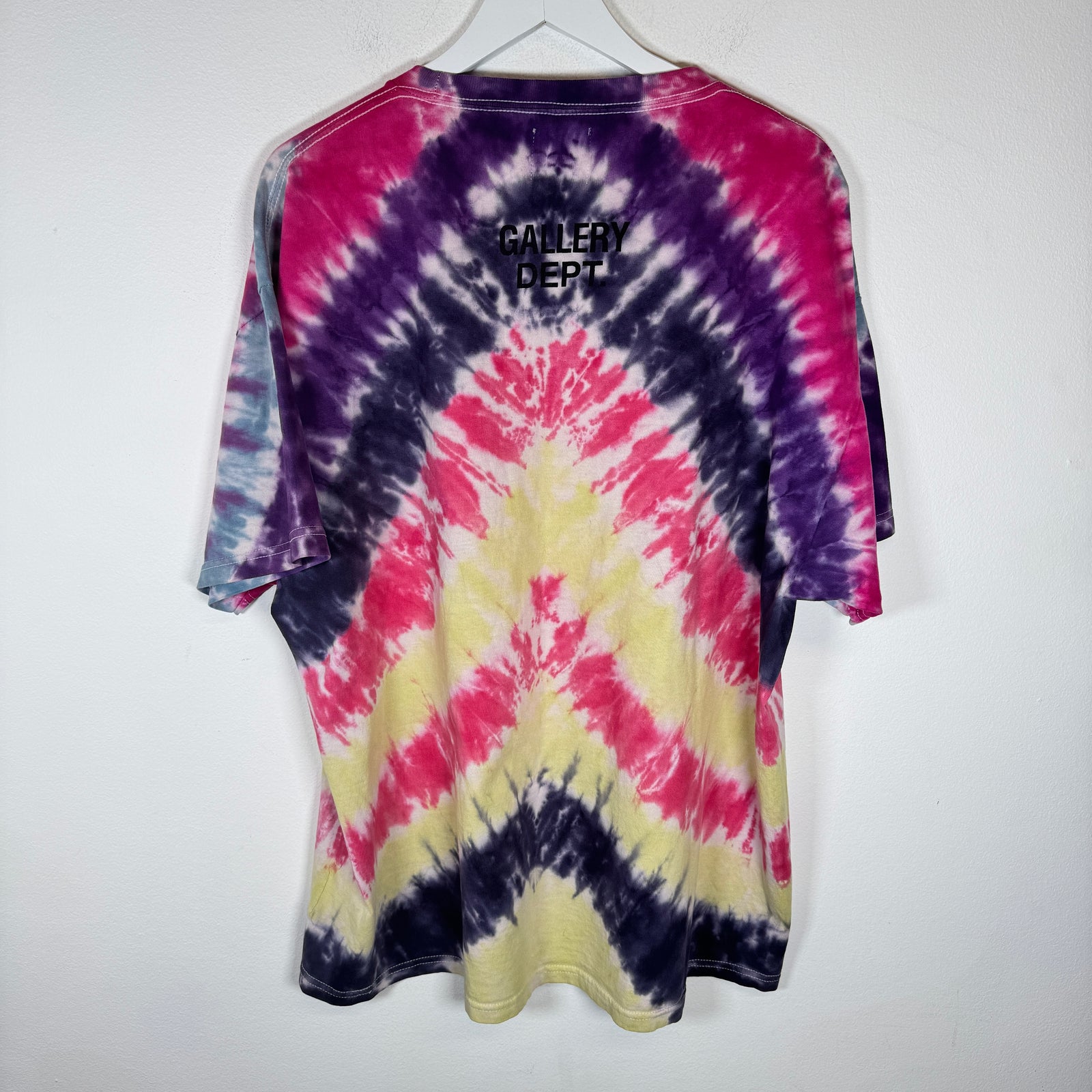Gallery Dept Tie-Dye "Stop Being Racist" T-shirt Size XL