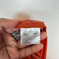 Wales Bonner Orange Windbreaker Pants Size M