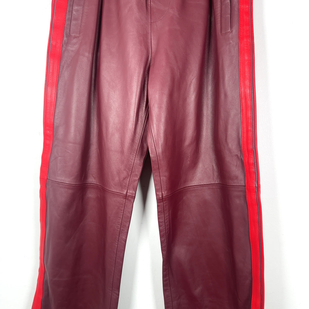 Marni Striped Leather Track Pants