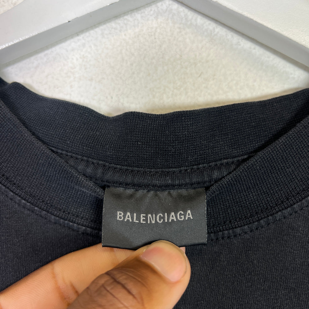 Balenciaga Spell-Out Logo T-Shirt