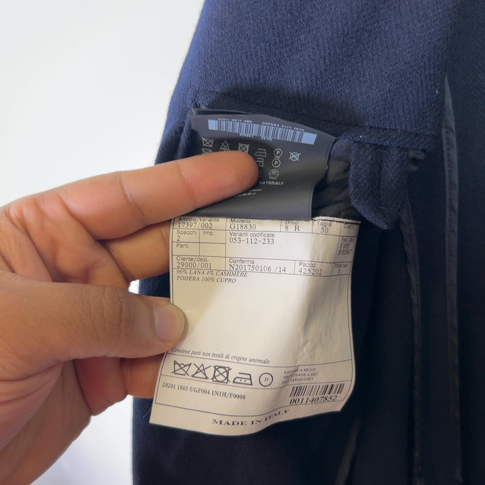 Prada Double-Breasted Cashmere Blazer
