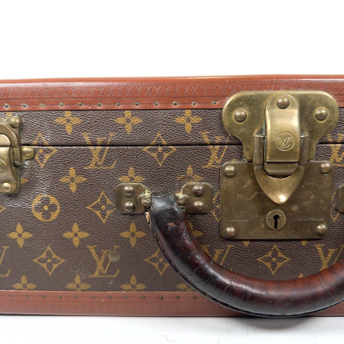 Louis Vuitton 1954 Monogram Alzer 50 Trunk