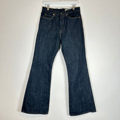 Kapital Dark Blue Okabellbo Flared Jeans Size 32
