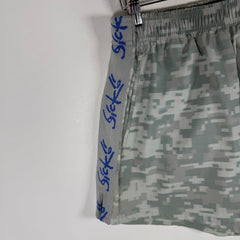 Sicko 'S' Patch Logo Swim-Shorts