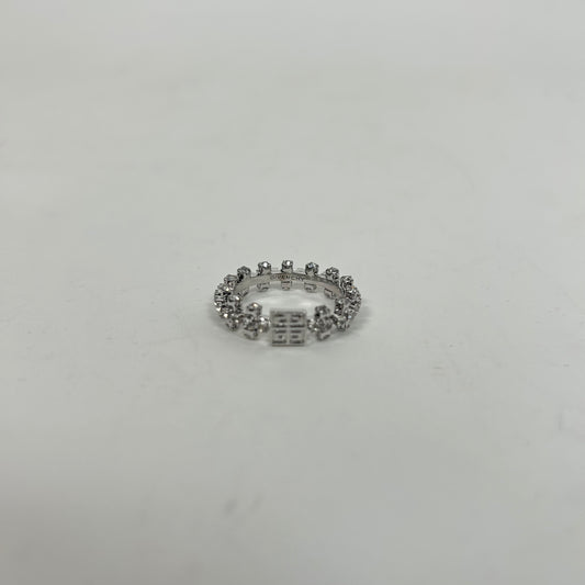 Givenchy 4G Crystal Ring Size 9