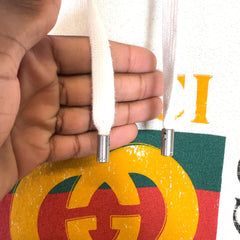 Gucci Vintage Logo Distressed Hoodie