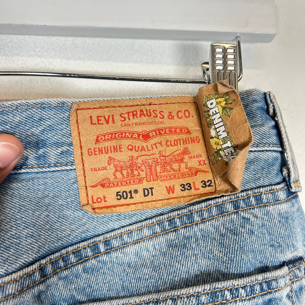 Denim Tears Blue Wreath Jeans Size 33