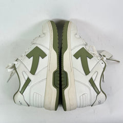 Off-White Olive Green Out Of Office Sneaker Size 43
