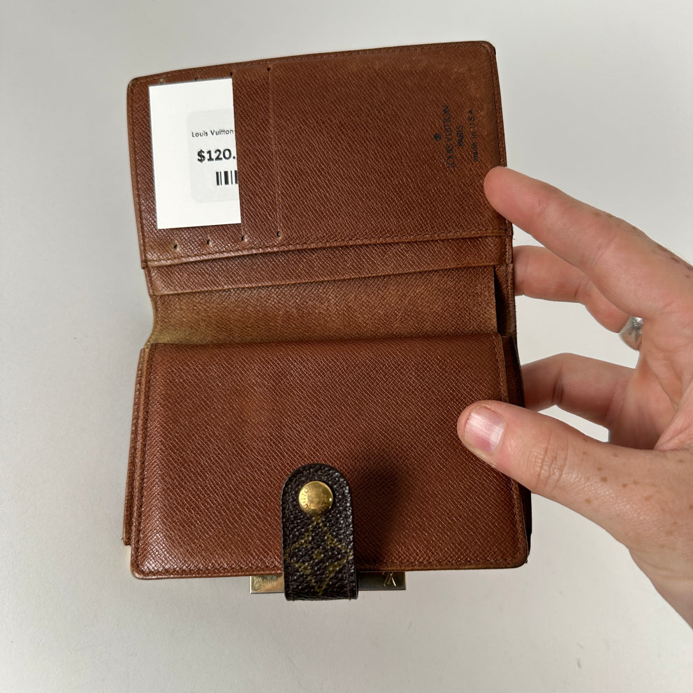 Louis Vuitton Monogram French Purse Snap Wallet