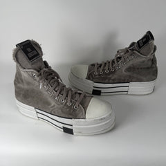 Rick Owens DRKSHDW x Converse DBL DRKSTAR Chuck Taylor Sneakers Size 11