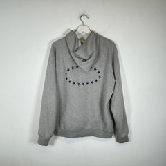 Sicko Navy/Grey Logo Hoodie Size L