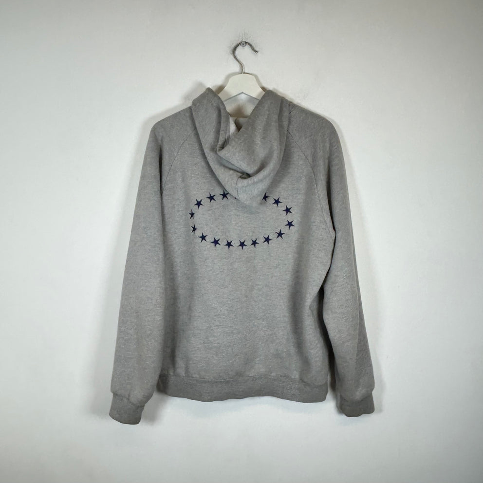 Sicko Navy/Grey Logo Hoodie Size L