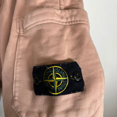 Stone Island Salmon Cargo Shorts Size XL