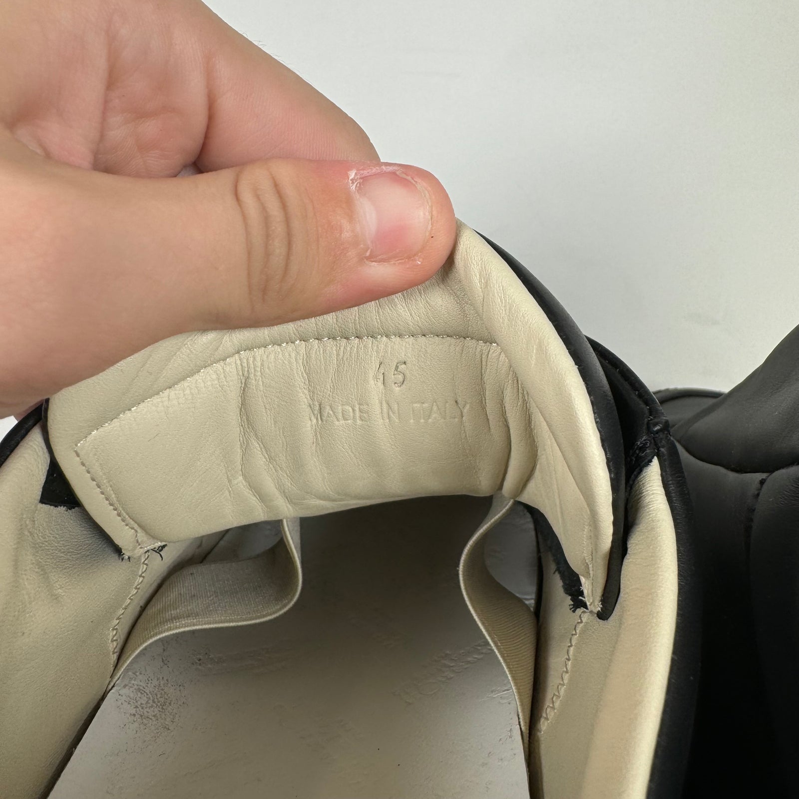 Maison Margiela Black Low Top Future Sneakers Size 45