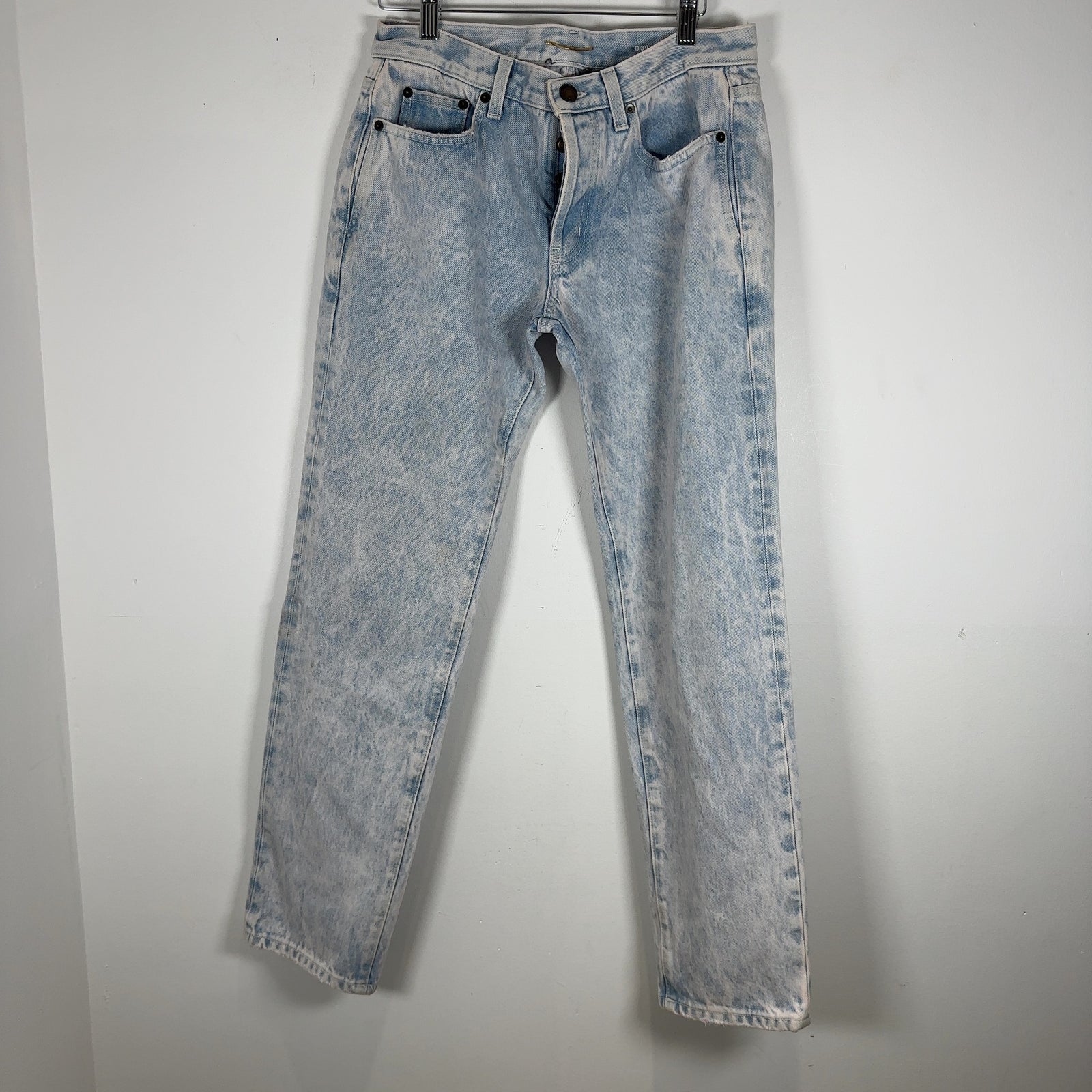 Saint Laurent Acid Wash Jean Size 28