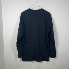 Supreme Black Stripe Logo Longsleeve