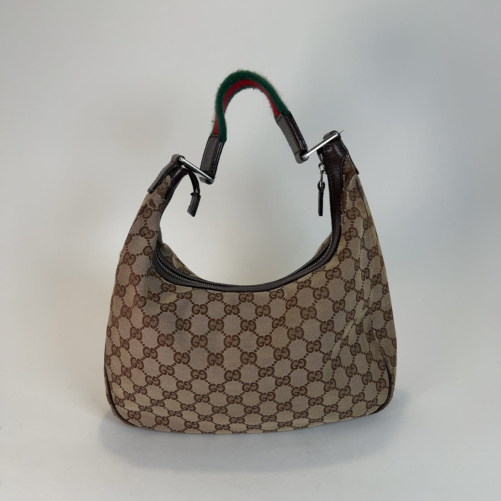 Gucci GG Supreme Canvas Hobo Bag
