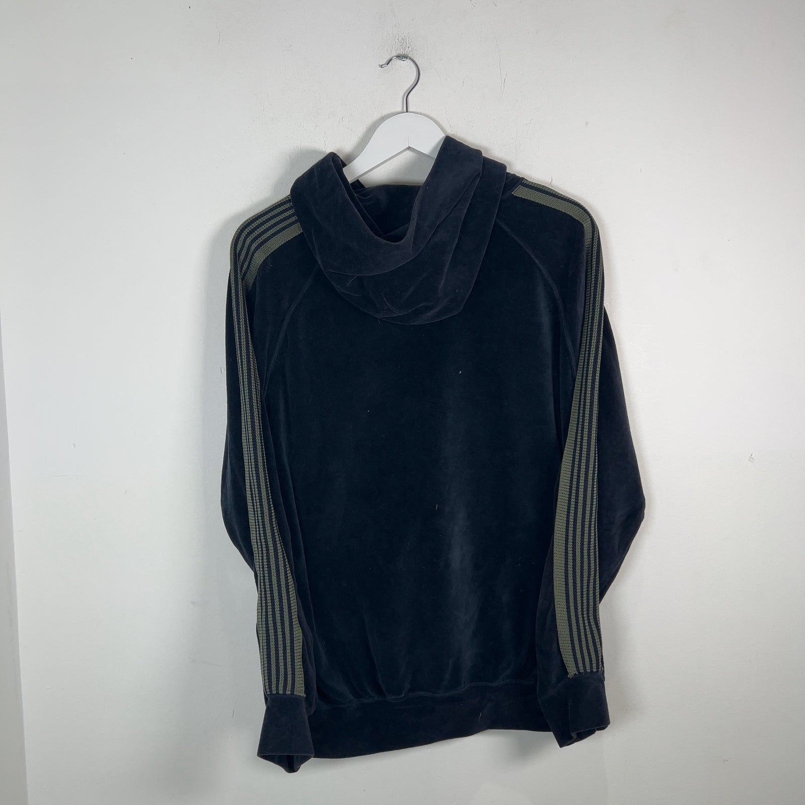 Needles Velour Striped Pull-Over Light Jacket