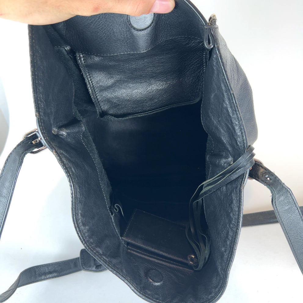 Balenciaga 'Papier' Drop Leather Bag
