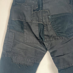 Dior AW07 'Navigate' Patchwork Black Jeans Size 29