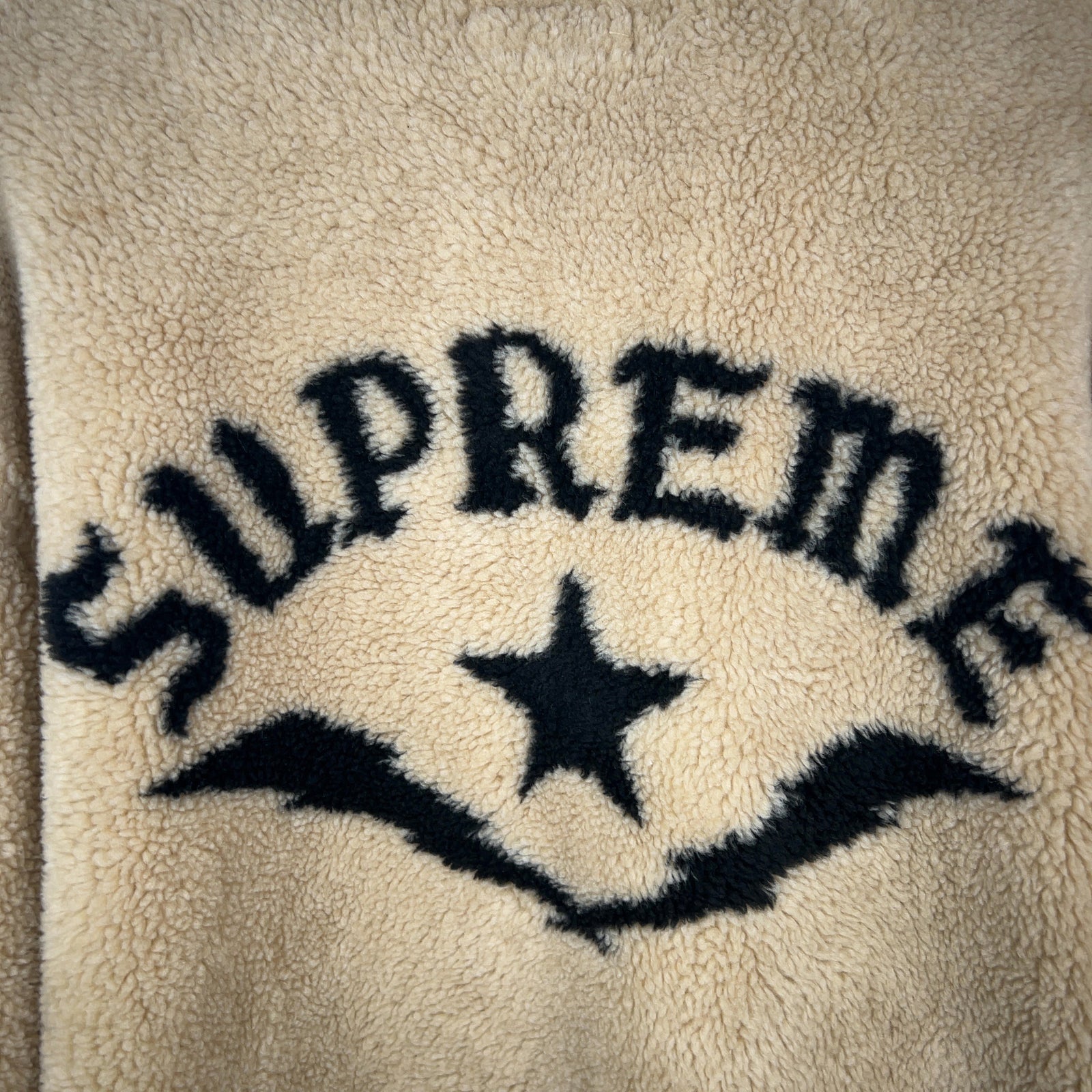 Supreme Star Back Logo Fleece Jacket
