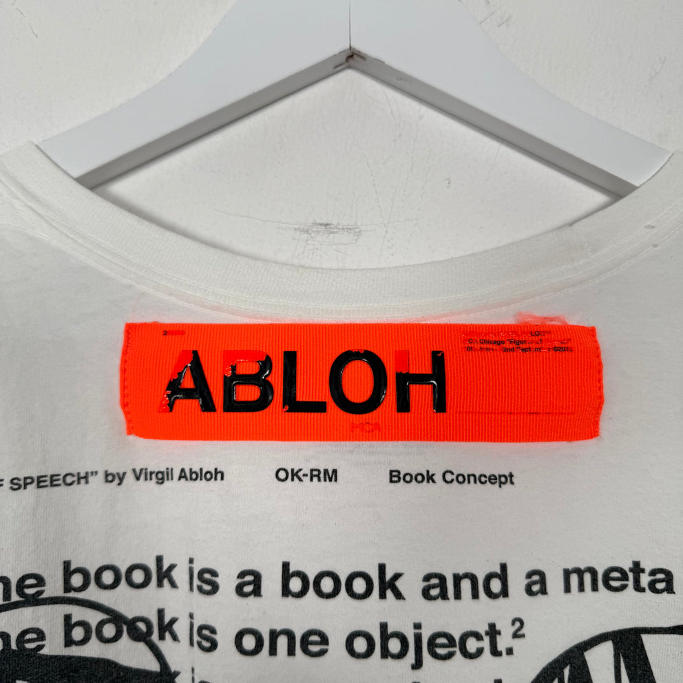 Virgil Abloh x Champion MCA 'Figures Of Speech' Graphic T-Shirt Size XL