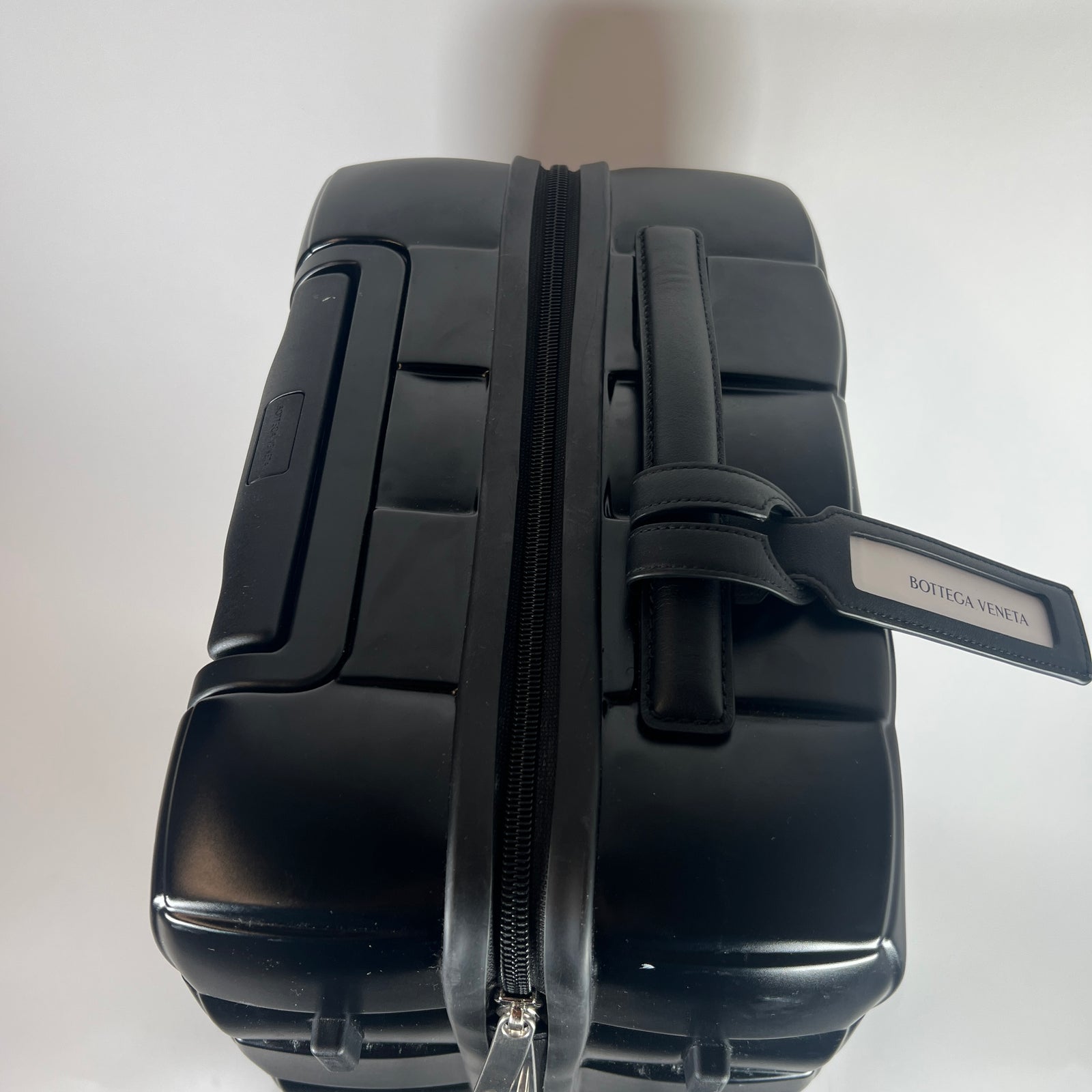 Bottega Veneta Black Odyssey Cabin Suitcase