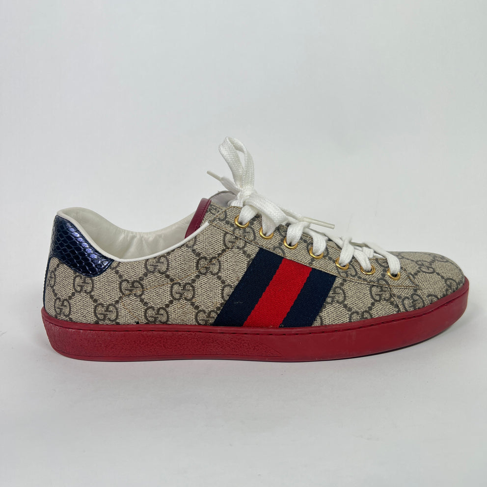 Gucci GG Supreme Ace Lowtop Sneakers