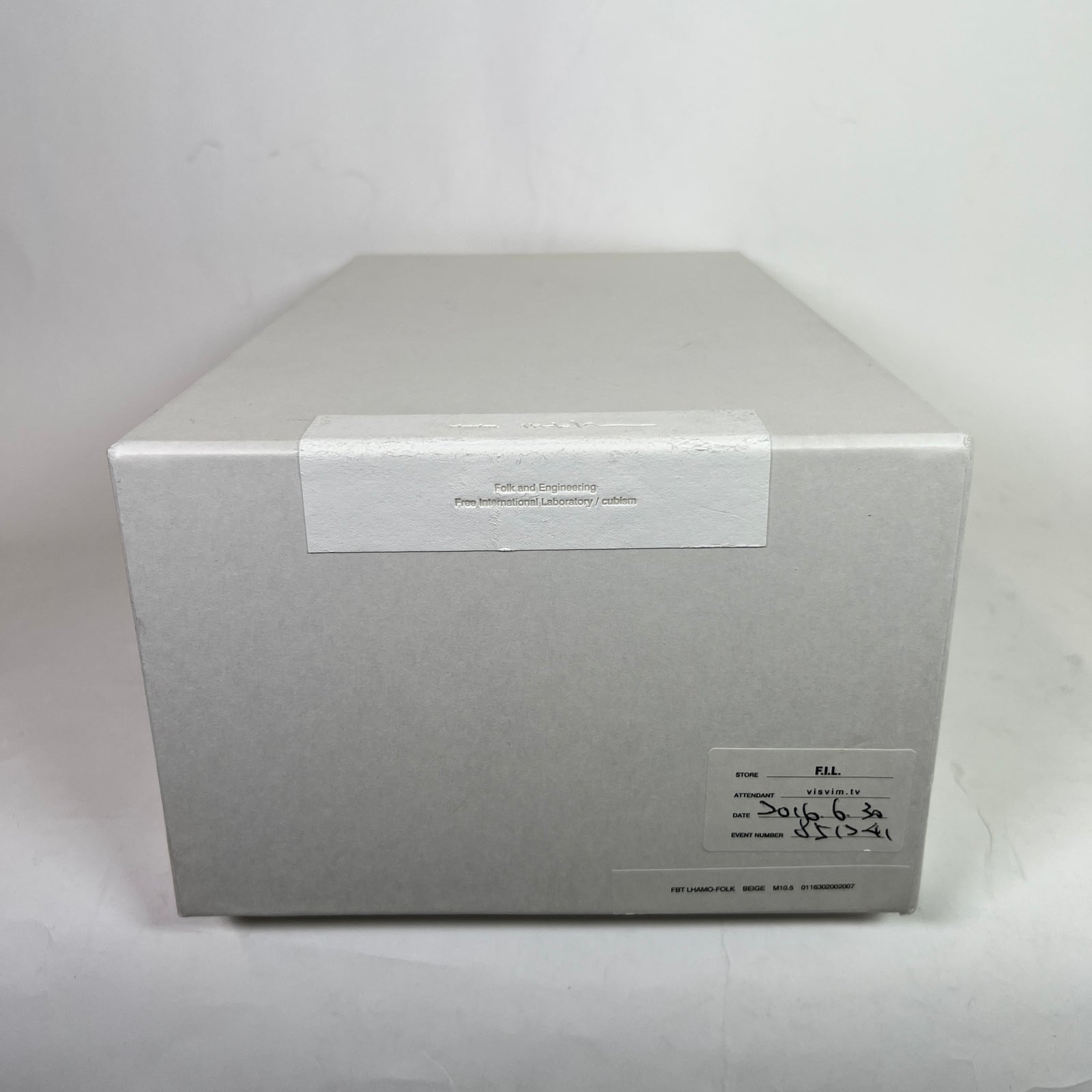 Visvim Beige FBT Lhamo-Folk Size 10.5