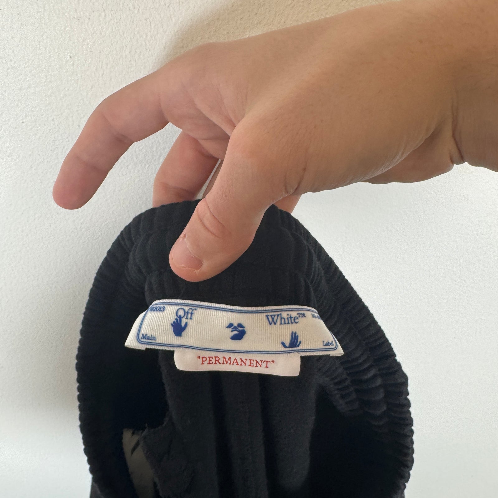 Off-White Black/White Logo Sweatpants Size M