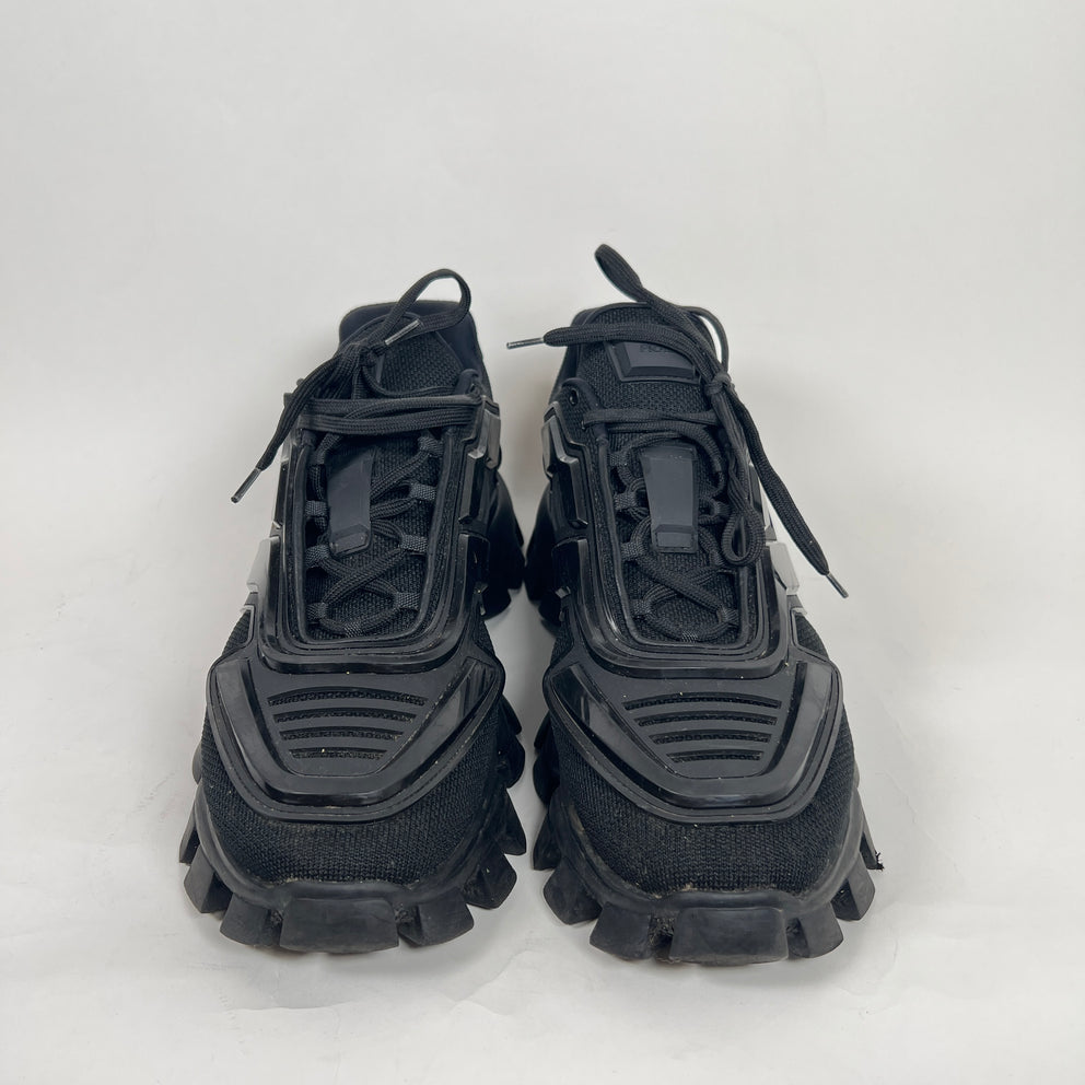 Prada Black Cloudburst Sneakers Size 11.5