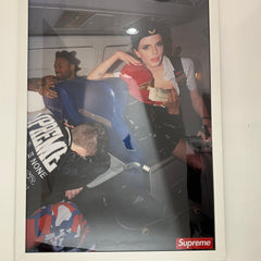Supreme Julia Fox Framed Potrait