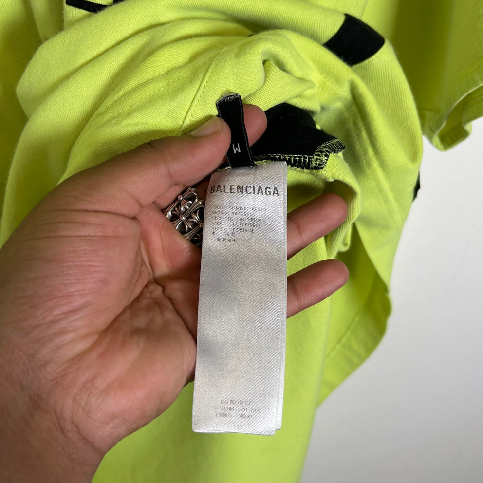 Balenciaga FW20 Soccer Jersey T-Shirt