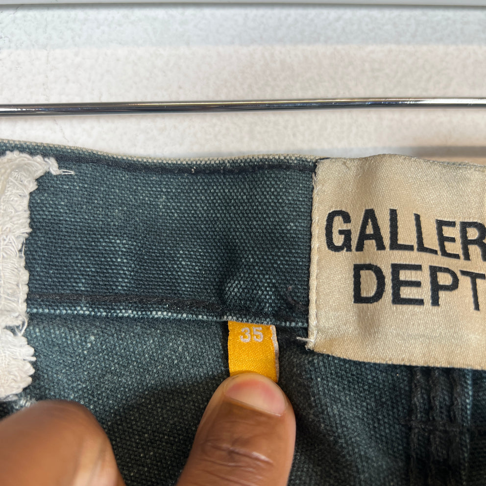 Gallery Dept Navy Painted LA Flare Carpenter Pants Size 35