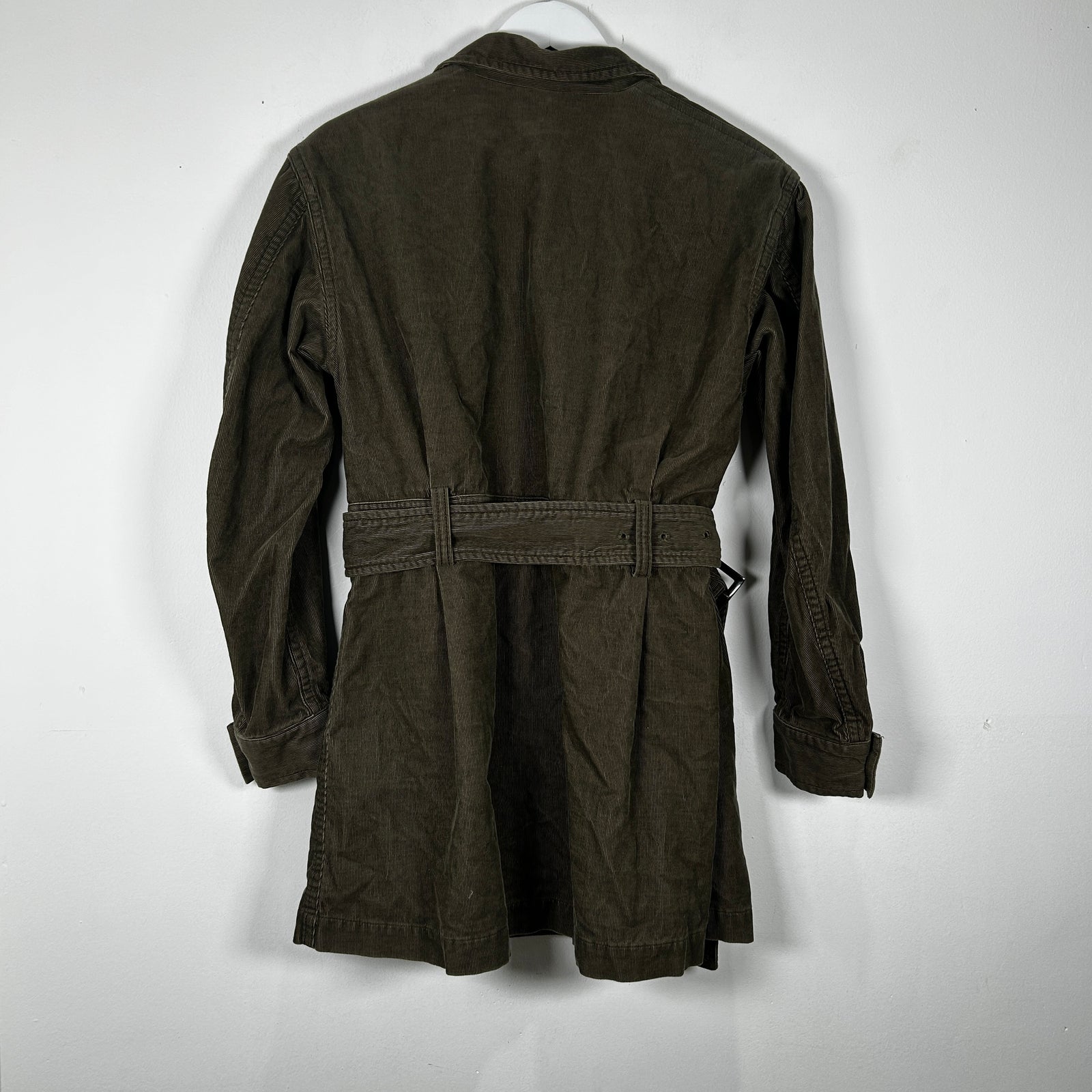Y's Yohji Yamamoto Green Corduray Jacket Size S