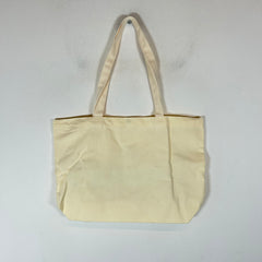 Street Commerce Cream Logo Canvas Tote Bag