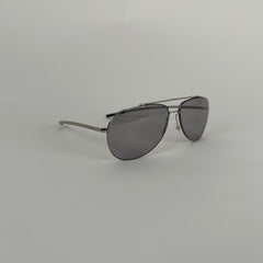 Christian Dior Homme Silver Aviator Sunglasses