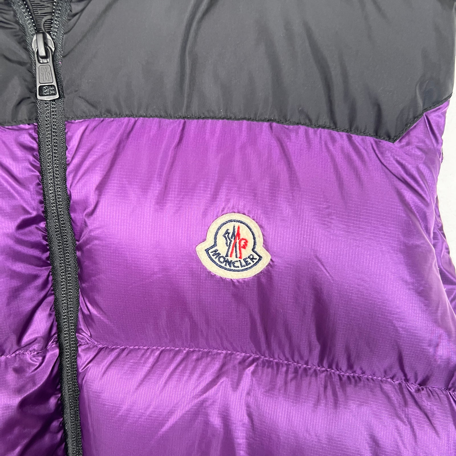 Moncler Purple Vest Size XL