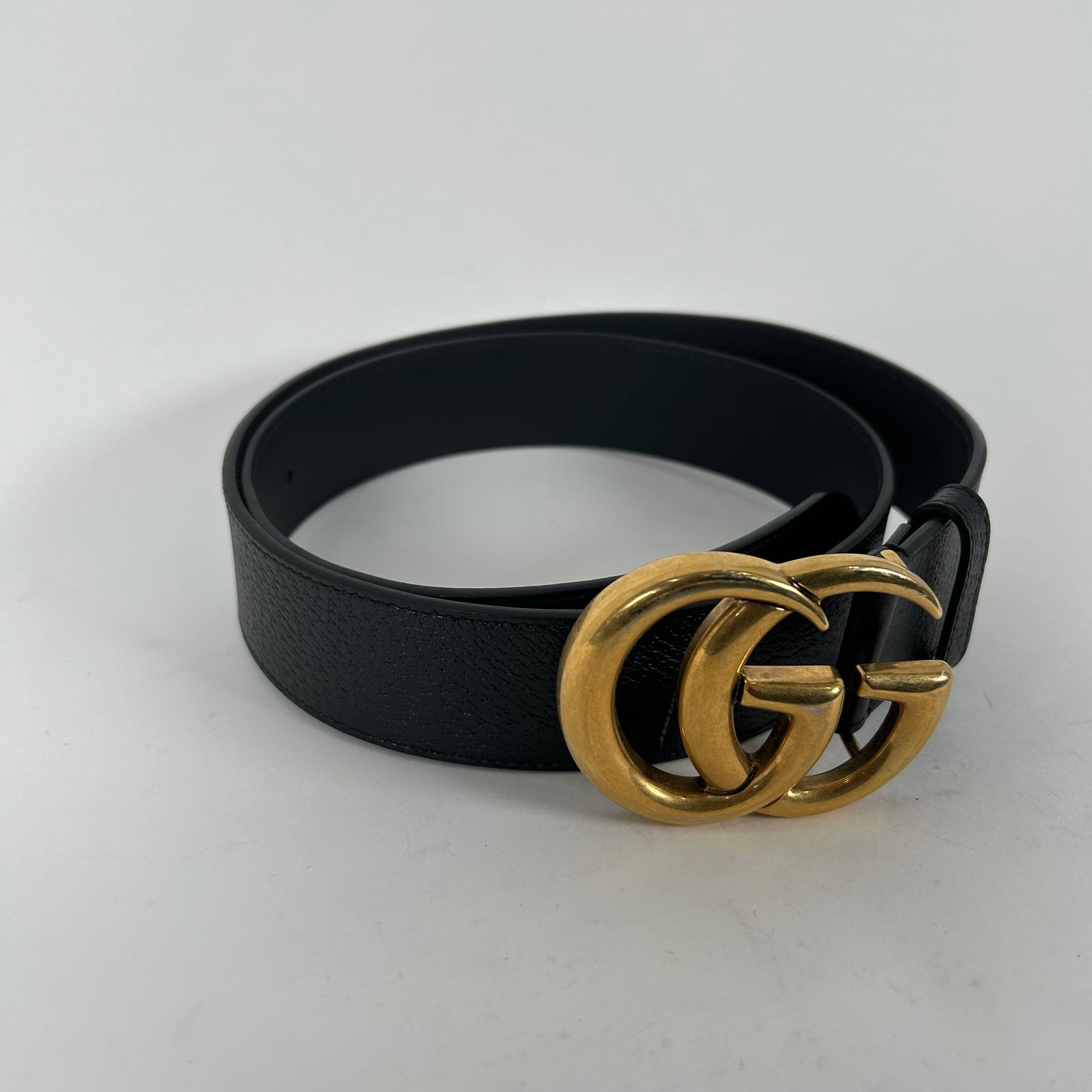 Gucci Large GG Belt Size 38