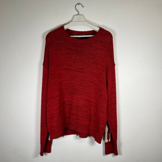 Kapital 7G Knit Red Skeleton Size L