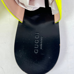 Gucci Calfskin GG Marmont Thong Sandals